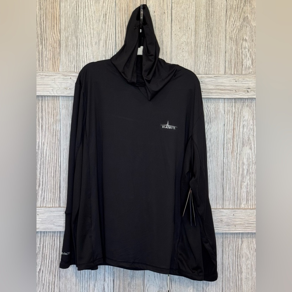 Habit Waves Collection Long Sleeve Hoodie sz 2XL NWT
